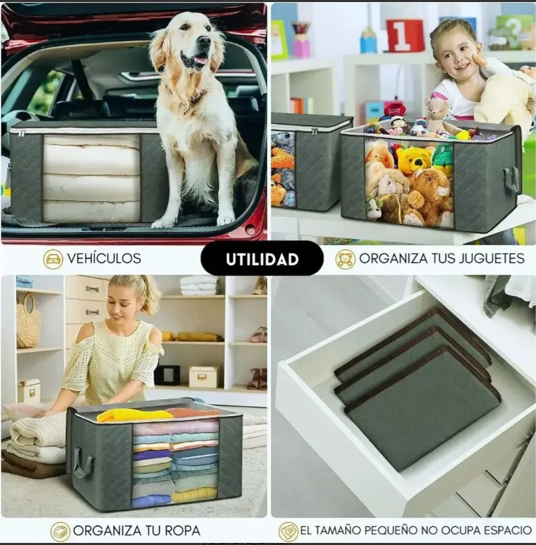Trio de Organizadores Anti Polvo y Alta Capacidad 🏡